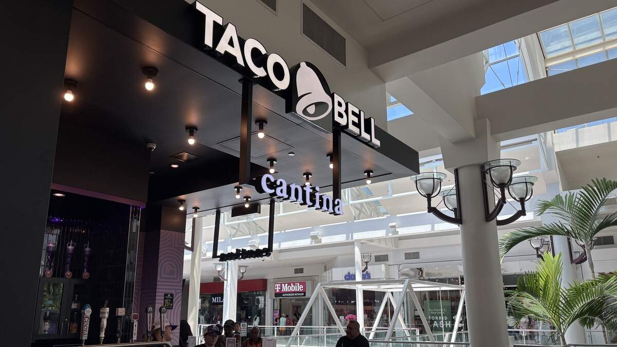 Taco Bell celebrated the grand opening of its new cantina location Saturday at Arden Fair mall. Taco Bell celebrated the grand opening of its new cantina location Saturday at Arden Fair mall.